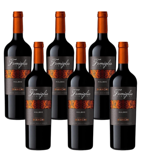 Bianchi Famiglia Malbec - Caja x 6 unidades